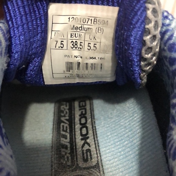 Brooks Ravenna 3 running shoes size 7.5 - Picture 11 of 12